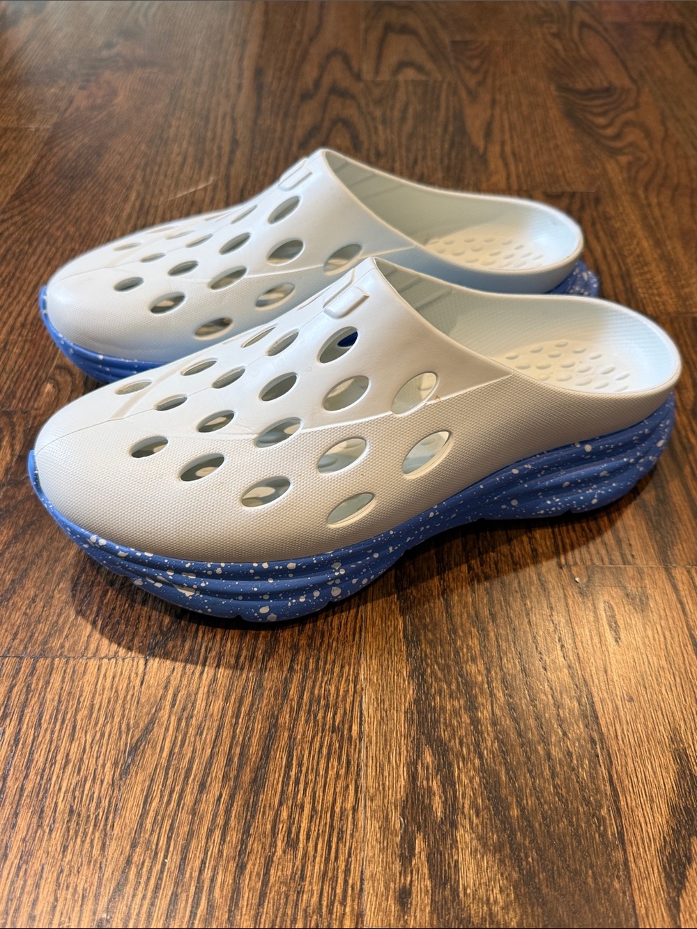 Kane Footwear Revive Open Back Mule Lt Gray/Signature Blue M 8 W 10 Unisex